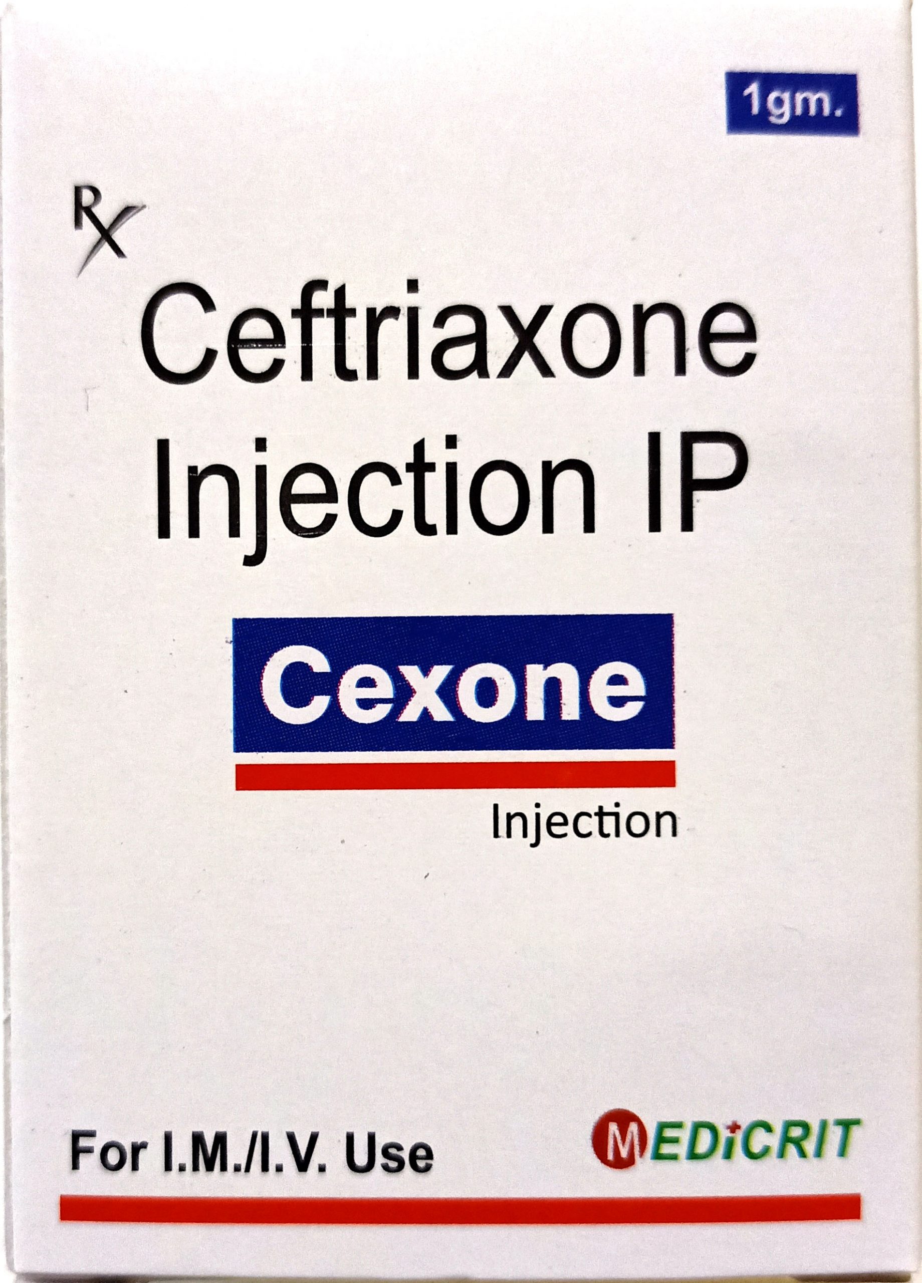 Cexone-1 gm injection