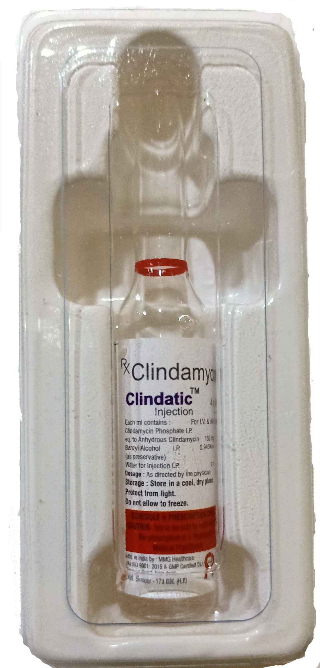 Clindatic Injection 4 ml-600 mg -1