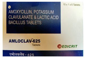 Amloclav 625 MG Injection